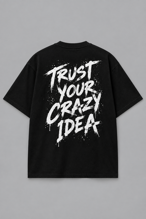 Camiseta Oversized Vyrox preta
